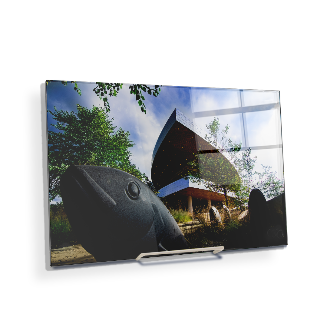 Iowa Hawkeyes - Hancher - College Wall Art #Canvas