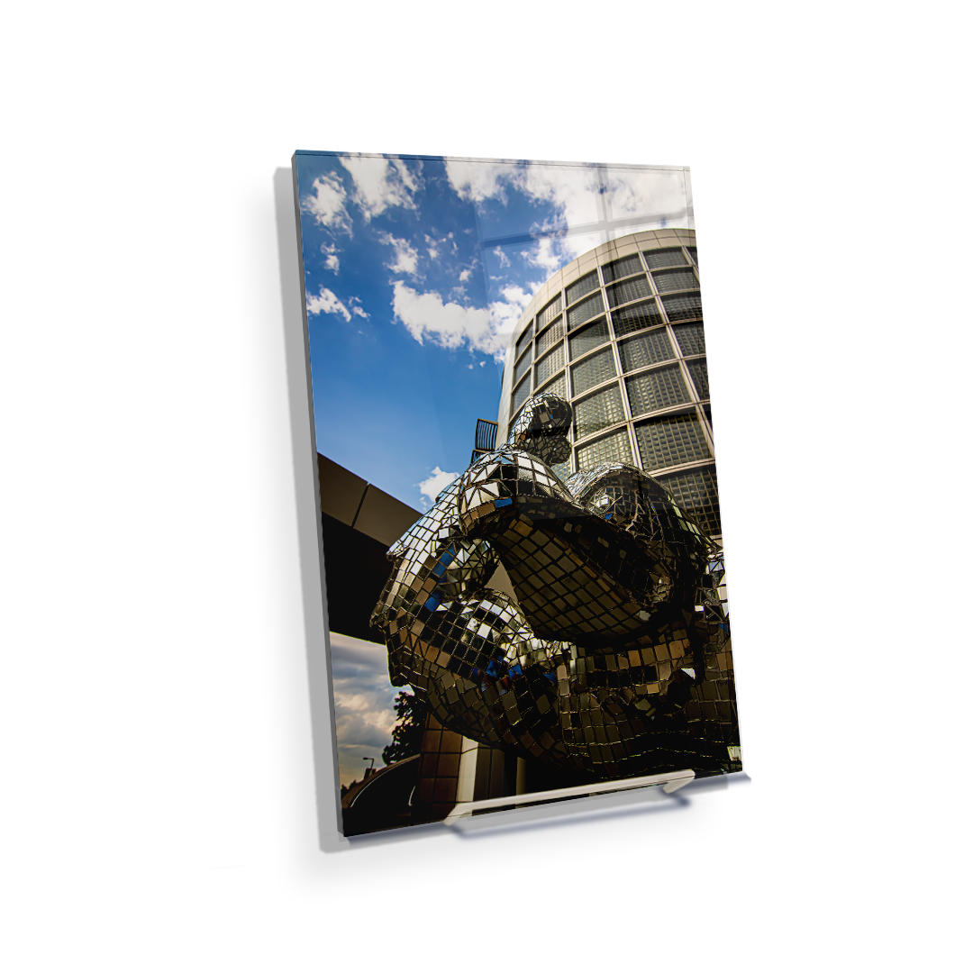 Iowa Hawkeyes - Herky Mosaic - College Wall Art #Canvas