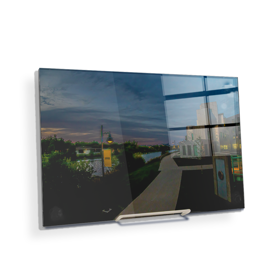 Iowa Hawkeyes - River Walk - College Wall Art #Canvas