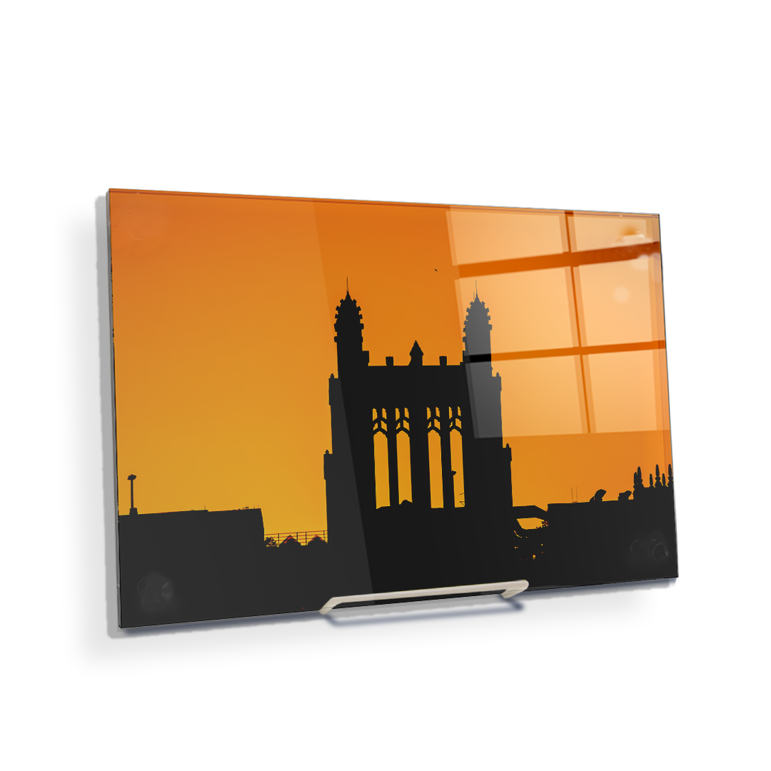 Iowa Hawkeyes - Iowa Sunset - College Wall Art #Canvas