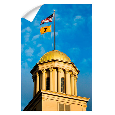 Iowa Hawkeyes - The Gold Dome - College Wall Art #Wall Decal