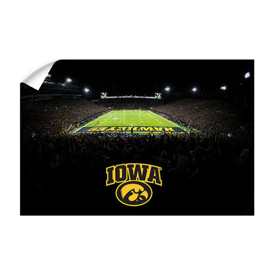 Iowa Hawkeyes - Iowa Black Out - College Wall Art #Wall Decal