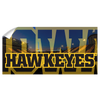 Iowa Hawkeyes - Iowa Hawkeyes Panoramic - College Wall Art #Wall Decal