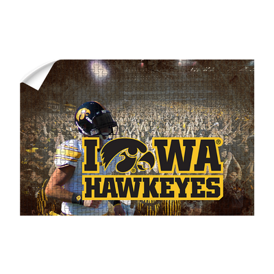 Iowa Hawkeyes - Iowa Hawkeyes football - College Wall Art #Wall Decal