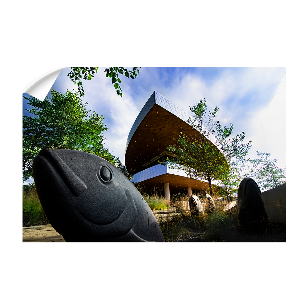 Iowa Hawkeyes - Hancher - College Wall Art #Canvas