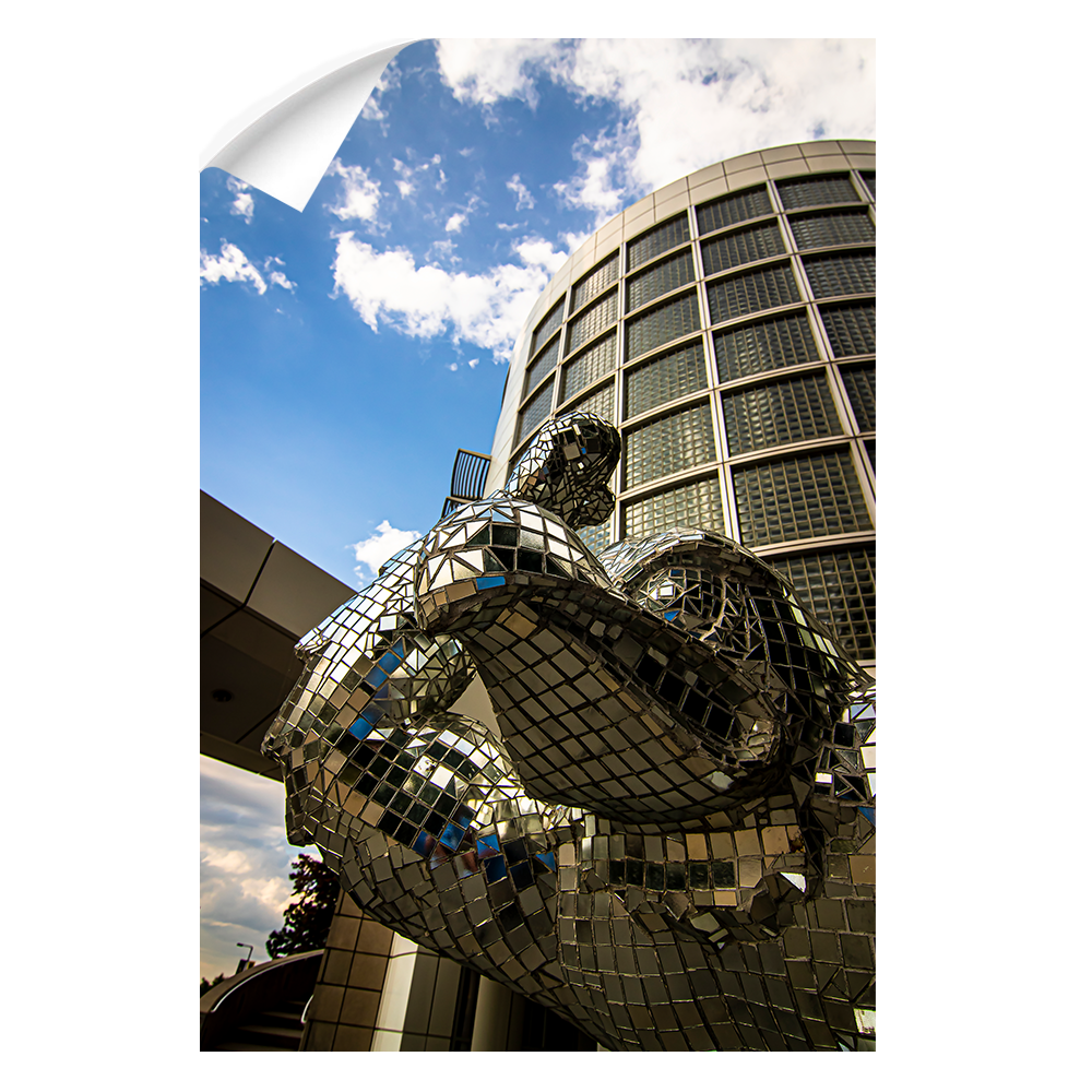 Iowa Hawkeyes - Herky Mosaic - College Wall Art #Canvas