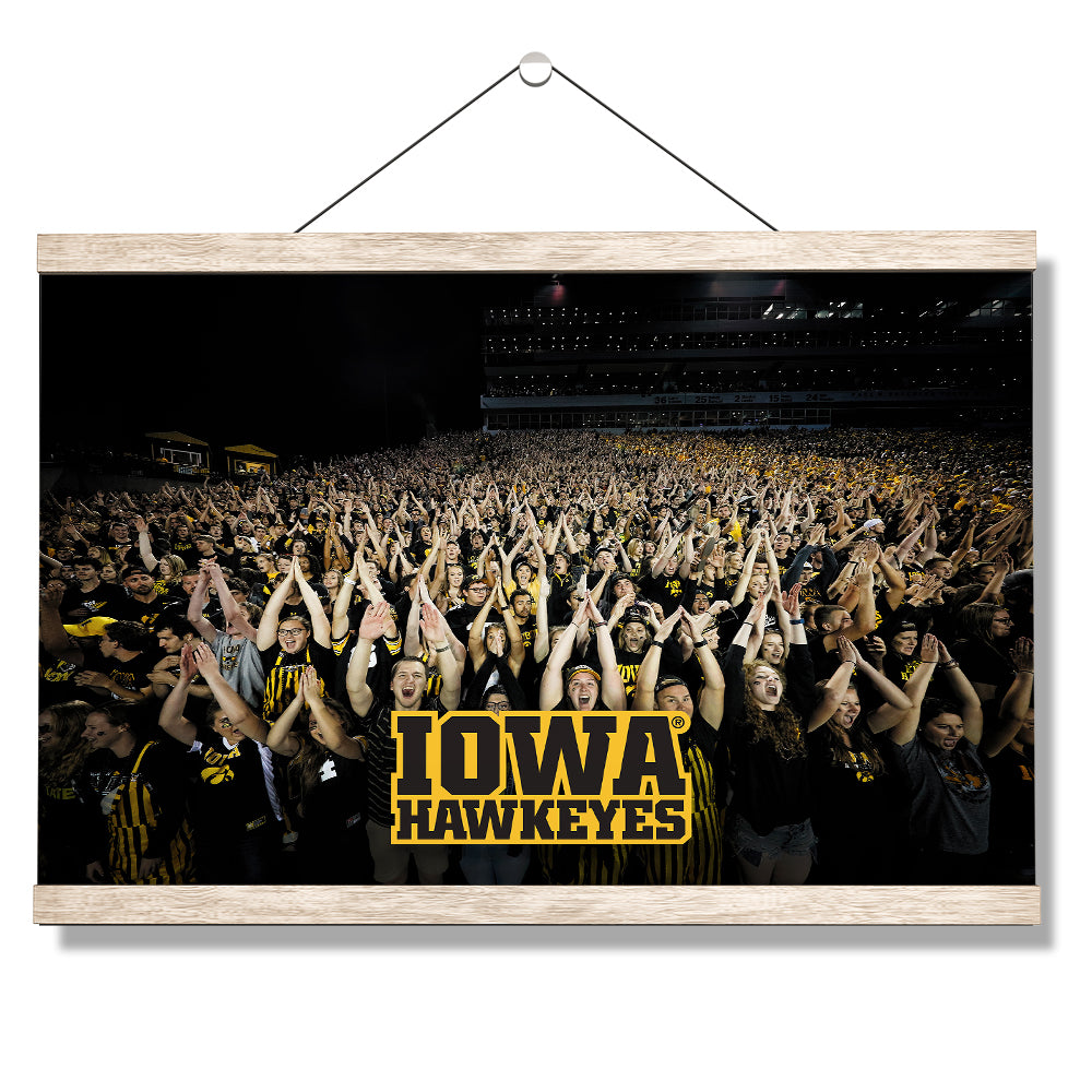 Iowa Hawkeyes- Iowa Cheer - College Wall Art #Canvas