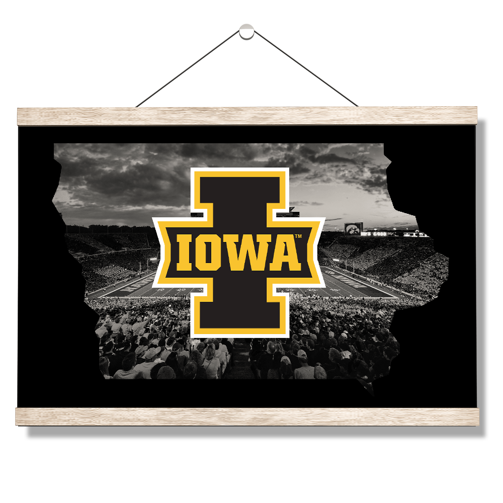 Iowa Hawkeyes - Iowa - College Wall Art #Canvas