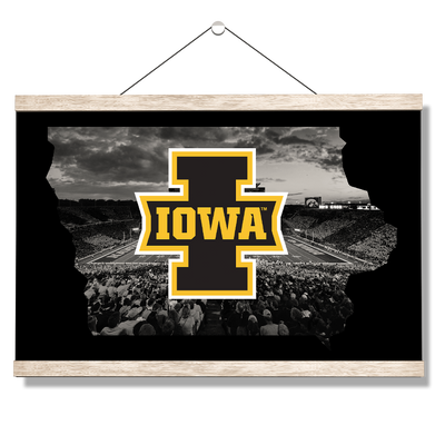 Iowa Hawkeyes - Iowa - College Wall Art #Hanging Canvas