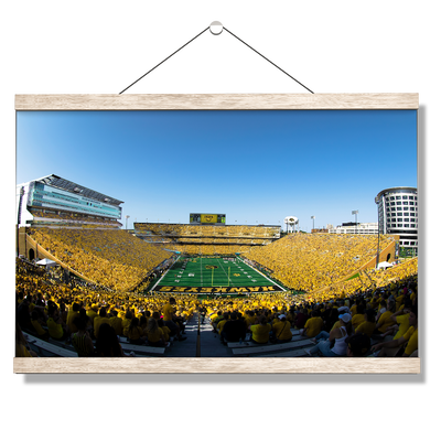Iowa Hawkeyes - Gold Game - College Wall Art #Hanging Canvas