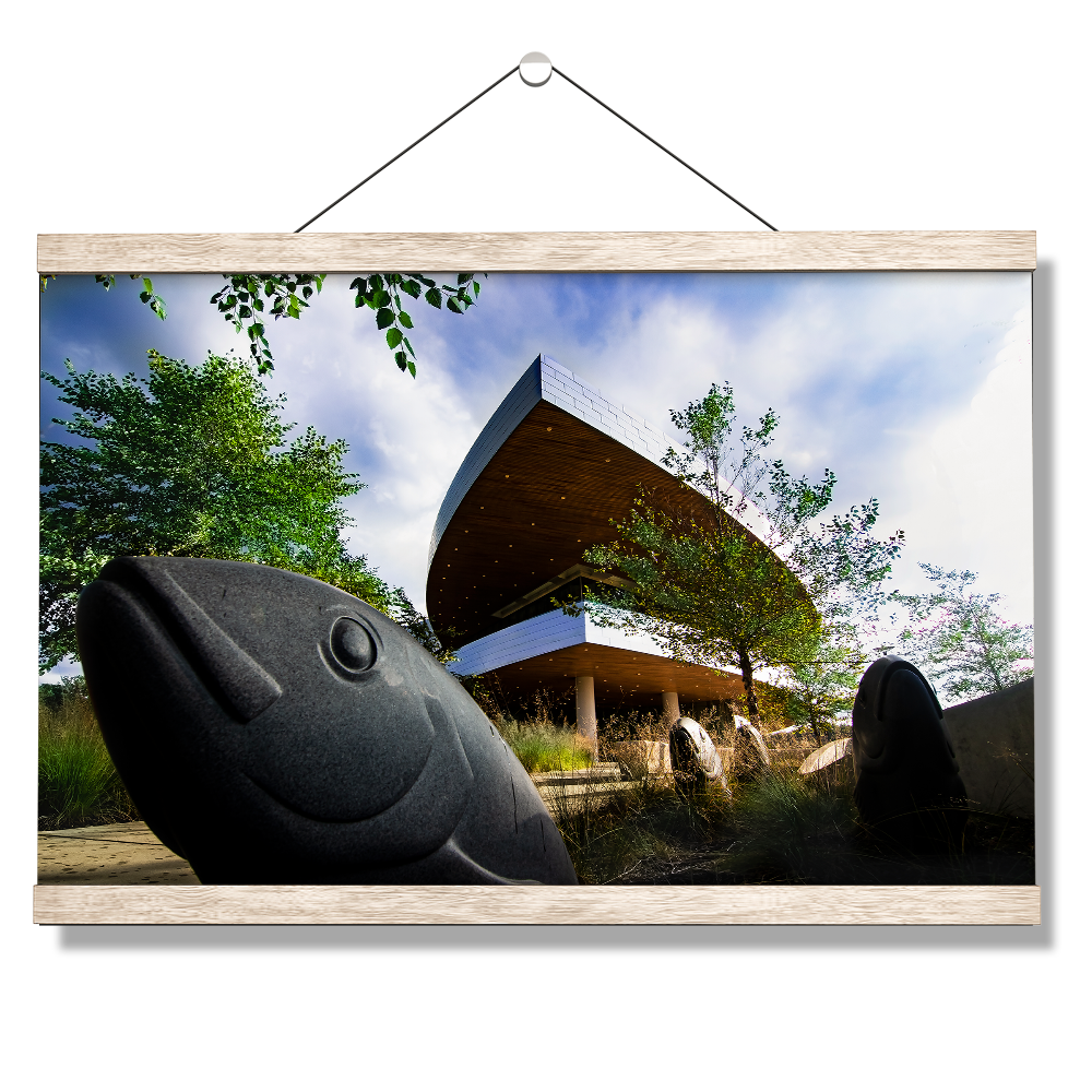 Iowa Hawkeyes - Hancher - College Wall Art #Canvas