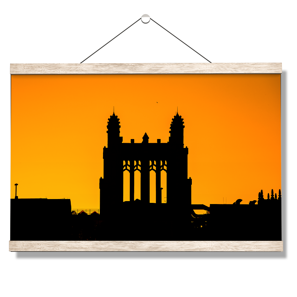 Iowa Hawkeyes - Iowa Sunset - College Wall Art #Canvas