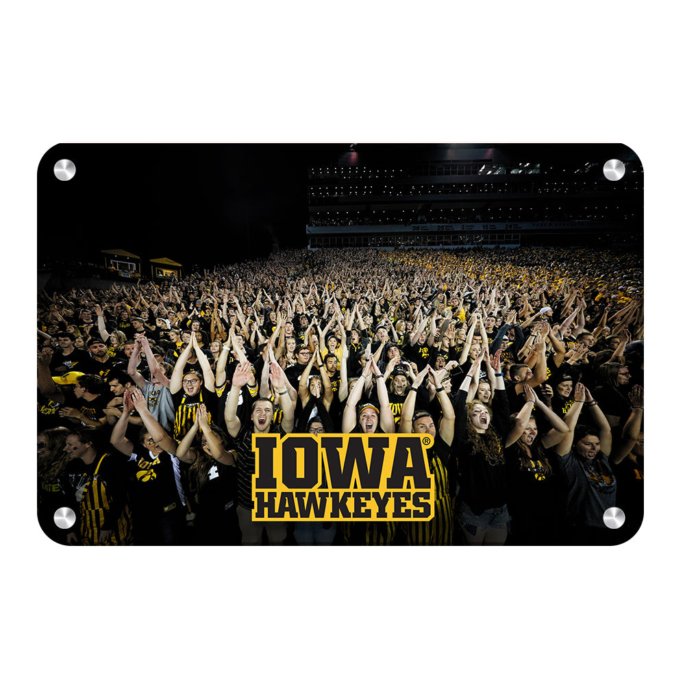 Iowa Hawkeyes- Iowa Cheer - College Wall Art #Canvas