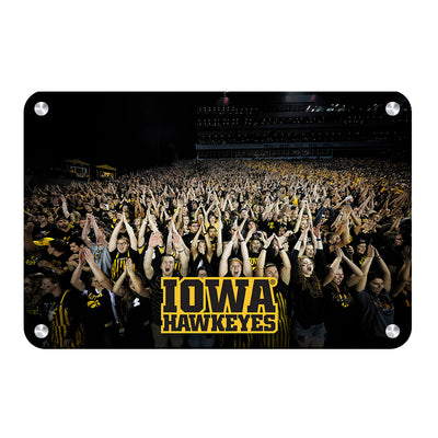 Iowa Hawkeyes- Iowa Cheer - College Wall Art #Metal