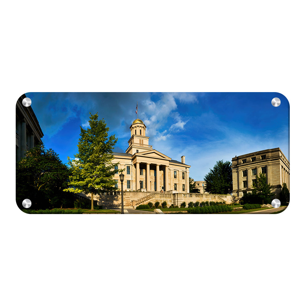 Iowa Hawkeyes - The Old Capital Pano - College Wall Art #Canvas