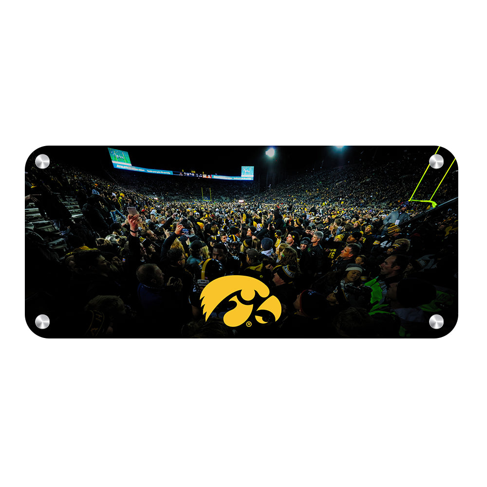 Iowa Hawkeyes - The 2016 Win Pano - College Wall Art #Canvas