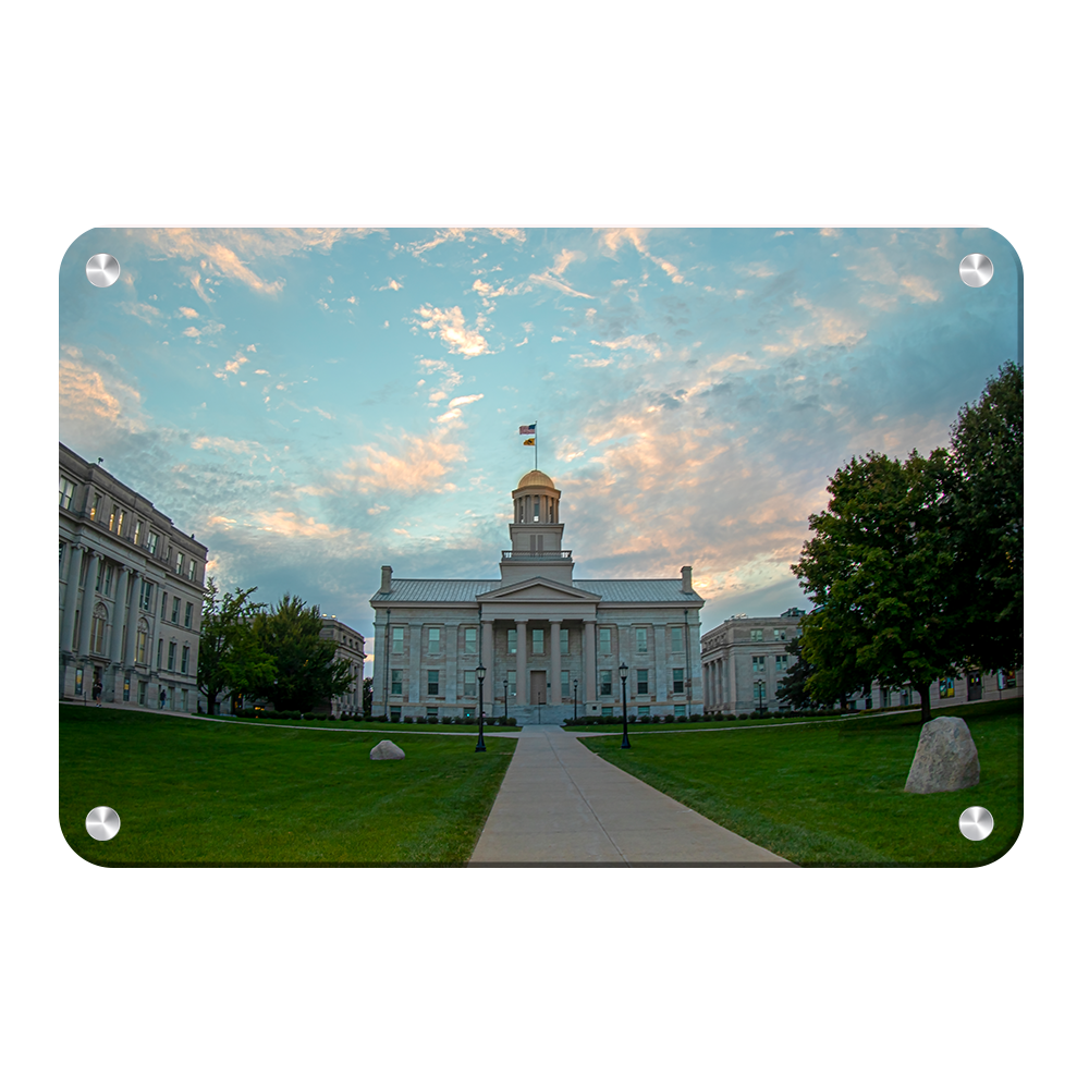 Iowa Hawkeyes - The Old Capitol - College Wall Art #Canvas