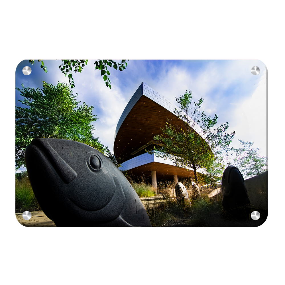 Iowa Hawkeyes - Hancher - College Wall Art #Canvas