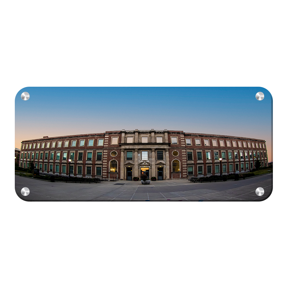 Iowa Hawkeyes - Chemistry Building Panoramic - College Wall Art #Canvas