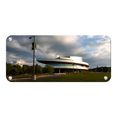 Iowa Hawkeyes - Hancher Auditorium Panoramic - College Wall Art #Metal