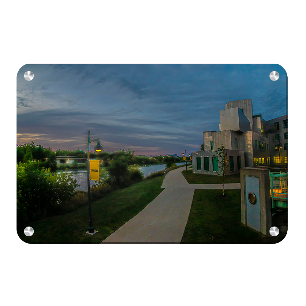 Iowa Hawkeyes - River Walk - College Wall Art #Canvas