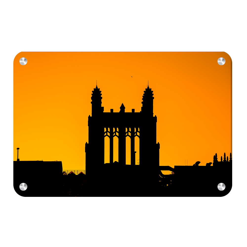 Iowa Hawkeyes - Iowa Sunset - College Wall Art #Canvas