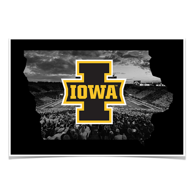 Iowa Hawkeyes - Iowa - College Wall Art #Poster