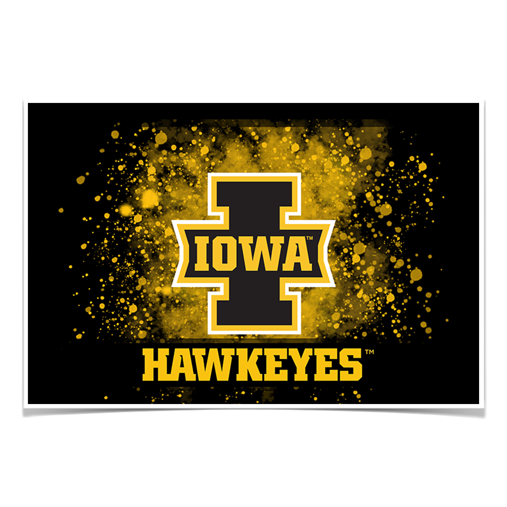 Iowa Hawkeyes - Iowa Hawkeyes - College Wall Art #Canvas