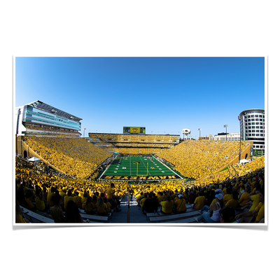 Iowa Hawkeyes - Gold Game - College Wall Art #Poster