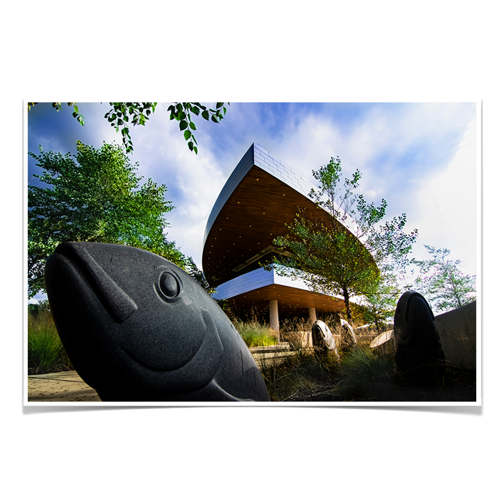 Iowa Hawkeyes - Hancher - College Wall Art #Canvas