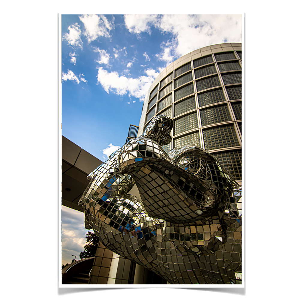 Iowa Hawkeyes - Herky Mosaic - College Wall Art #Canvas