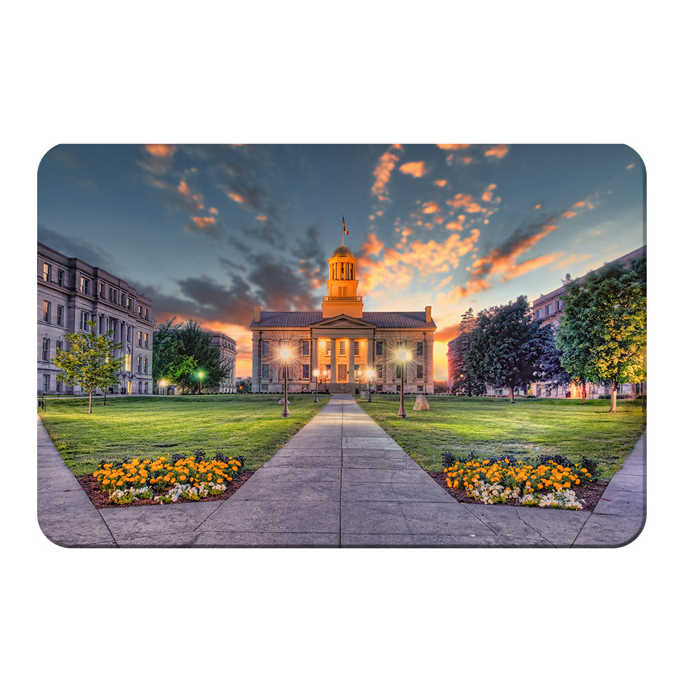 Iowa Hawkeyes- Pentacrest Sunset - College Wall Art #Canvas