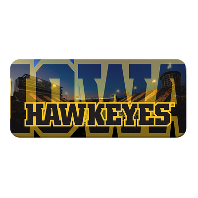 Iowa Hawkeyes - Iowa Hawkeyes Panoramic - College Wall Art #PVC