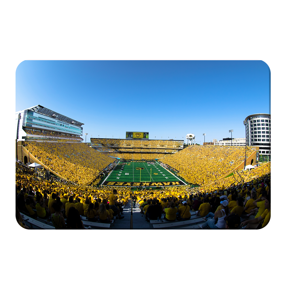 Iowa Hawkeyes - Gold Game - College Wall Art #Canvas
