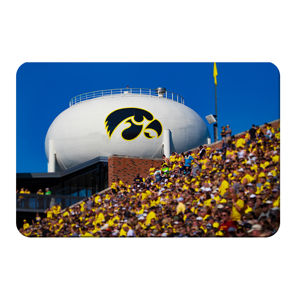 Iowa Hawkeyes - Hawkeye Water Tower - College Wall Art #Canvas
