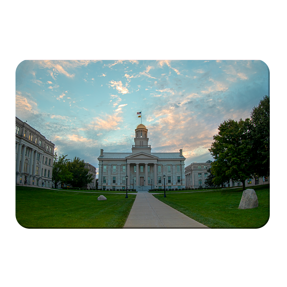 Iowa Hawkeyes - The Old Capitol - College Wall Art #Canvas
