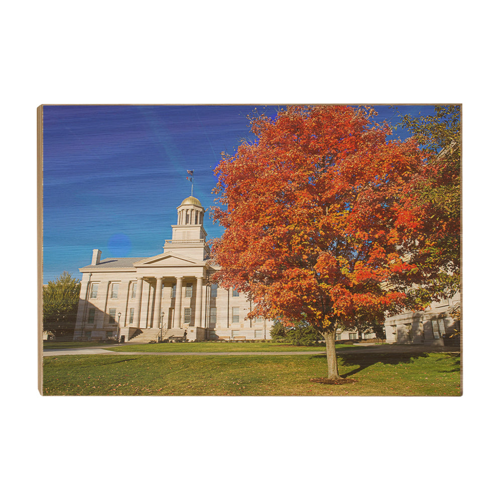 Iowa Hawkeyes- Autumn Old Capital - College Wall Art #Canvas