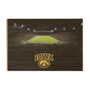 Iowa Hawkeyes - Iowa Black Out - College Wall Art #Wood