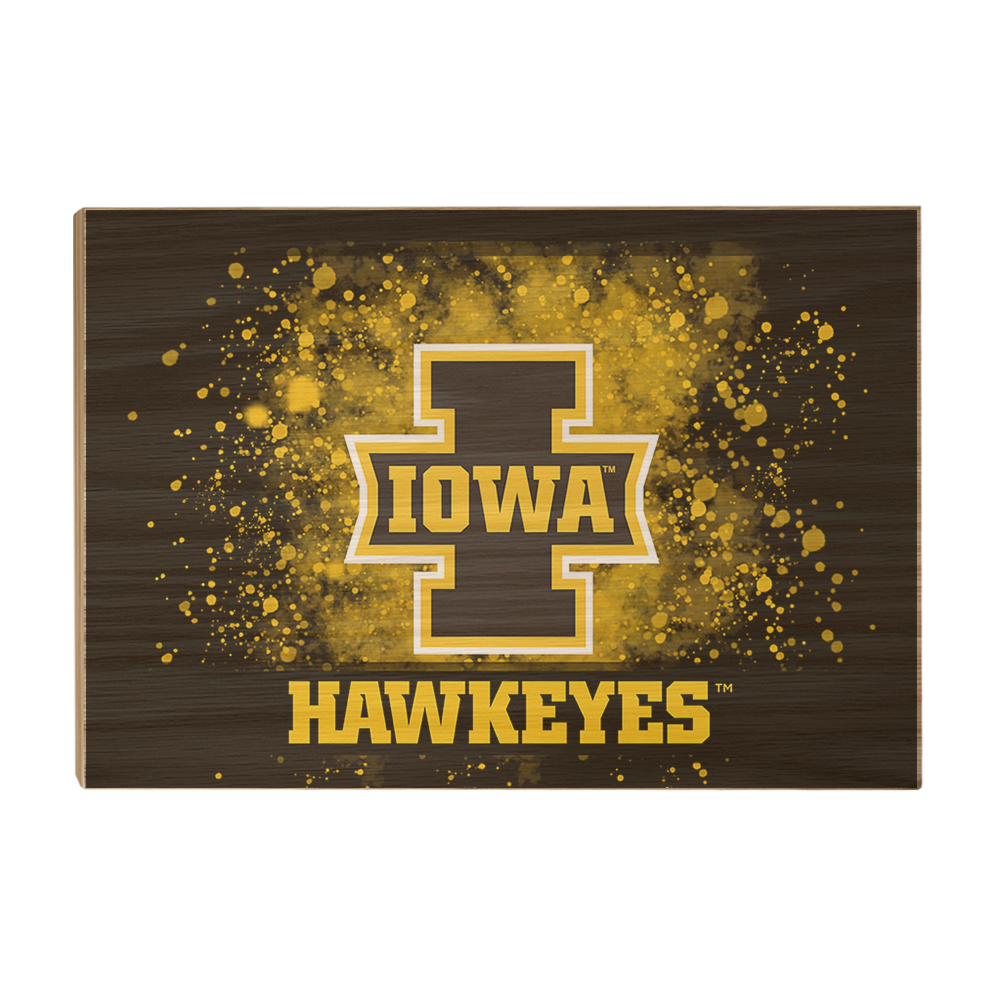 Iowa Hawkeyes - Iowa Hawkeyes - College Wall Art #Canvas