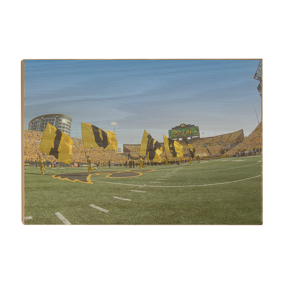 Iowa Hawkeyes - Iowa - College Wall Art #Canvas