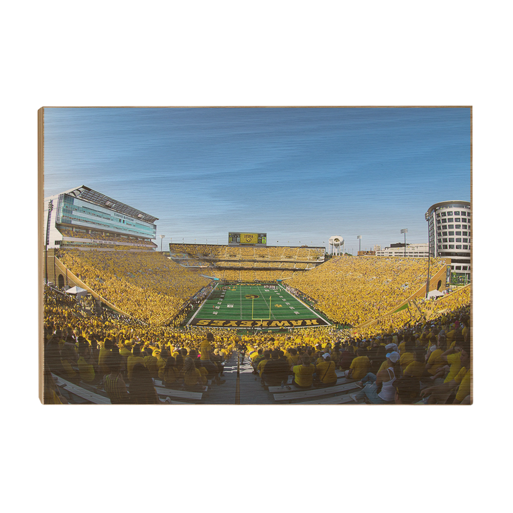 Iowa Hawkeyes - Gold Game - College Wall Art #Canvas