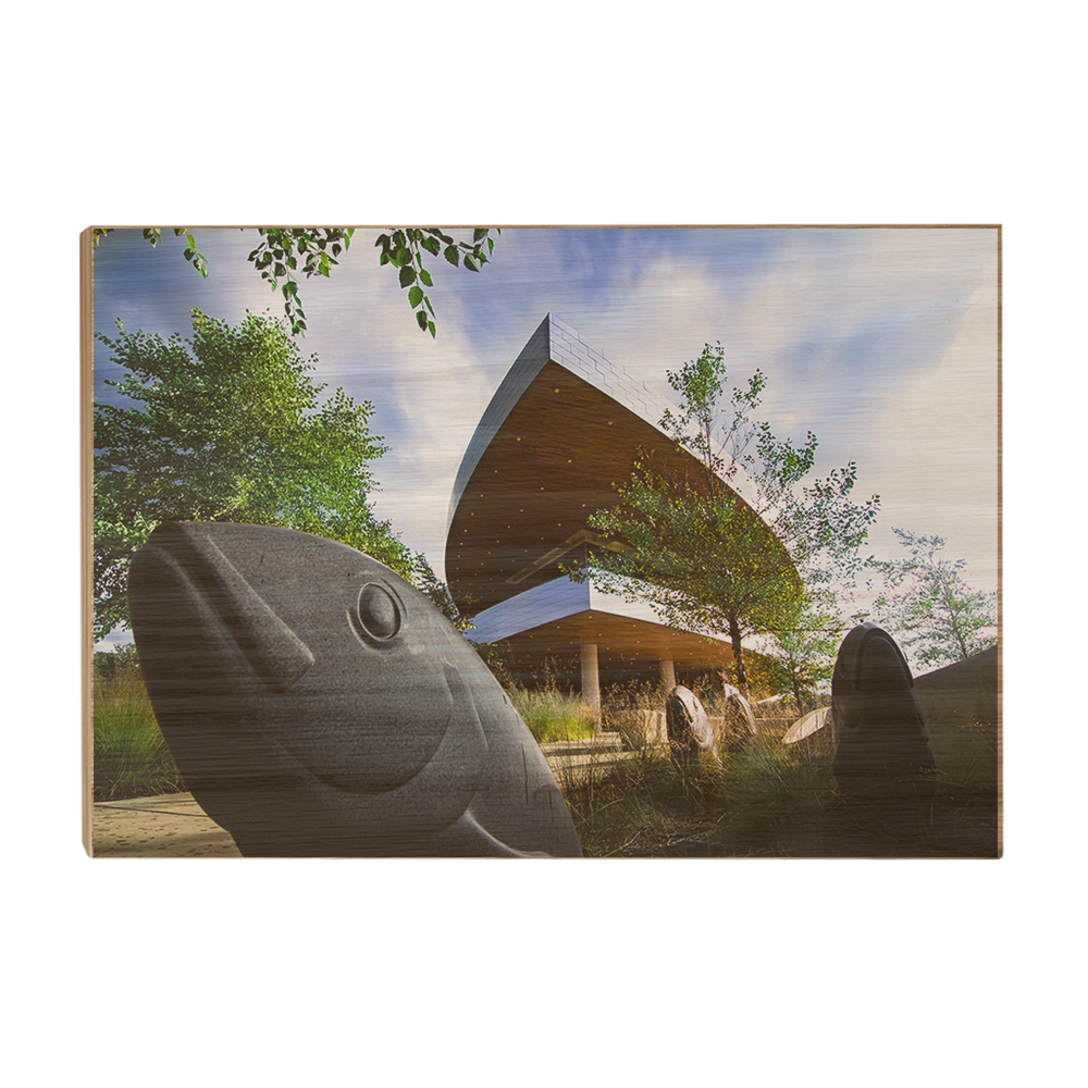 Iowa Hawkeyes - Hancher - College Wall Art #Canvas