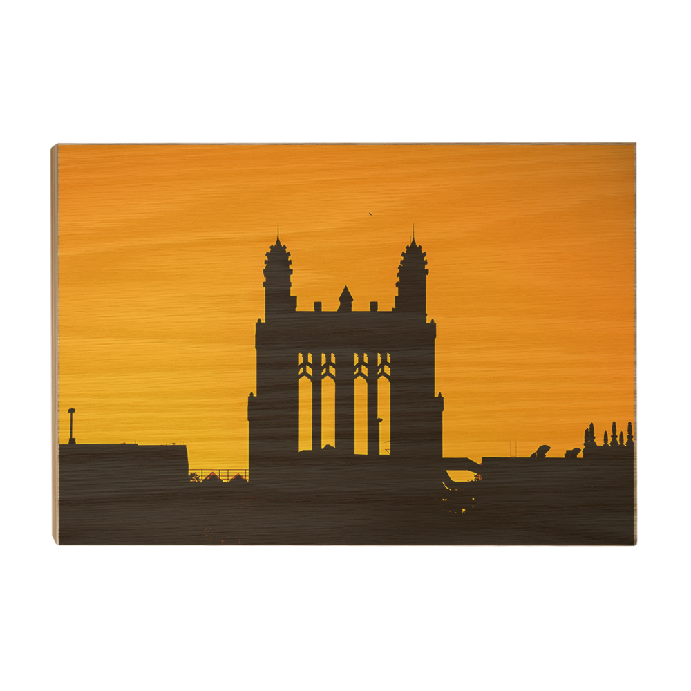 Iowa Hawkeyes - Iowa Sunset - College Wall Art #Canvas