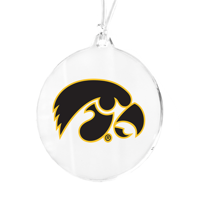 Iowa Hawkeyes - Tigerhawk Bag Ornament & Bag Tag