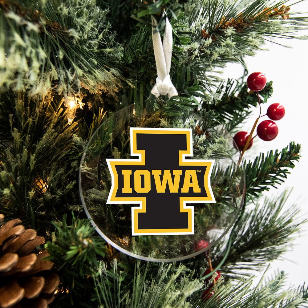 Iowa Hawkeyes - Iowa Mark Ornament & Bag Tag