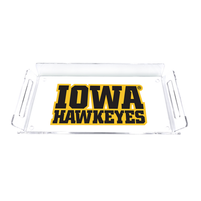 Iowa Hawkeyes - Iowa Hawkeyes Decorative Serving Tray