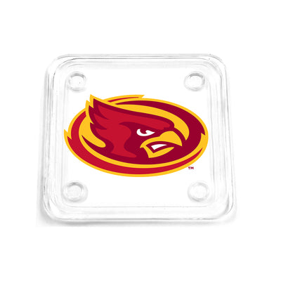 Iowa State Cyclones - Iowa State Cardinal Logo Drink Coaster
