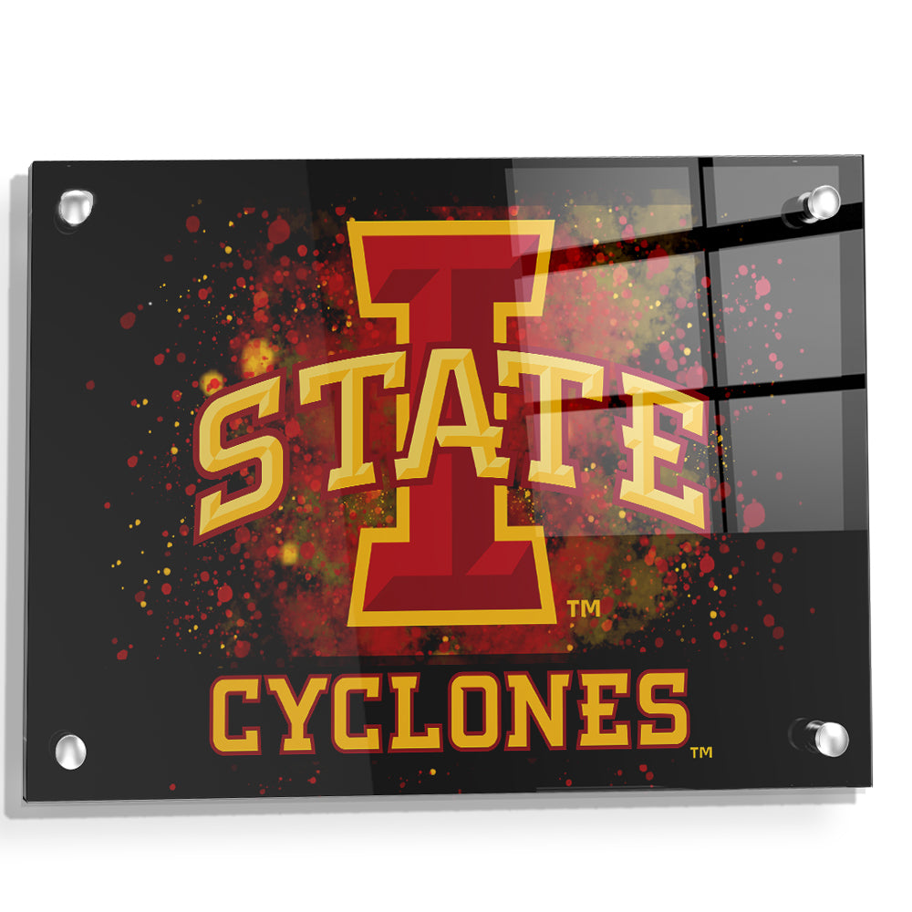 Iowa State Cyclones - Iowa State Cyclones - College Wall Art #Canvas