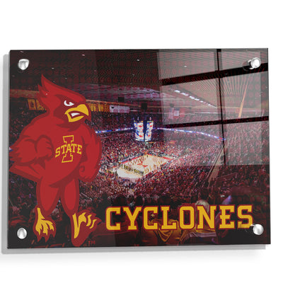 Iowa State Cyclones - Iowa State Cyclones Basketball - College Wall Art #Acrylic