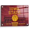 Iowa State Cyclones - Hilton Coliseum Iowa State Basketball - College Wall Art #Acrylic